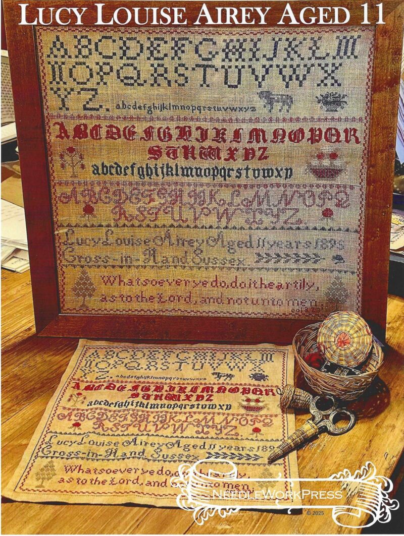 Lucy Louise Airey Aged 11 by Needlework Press