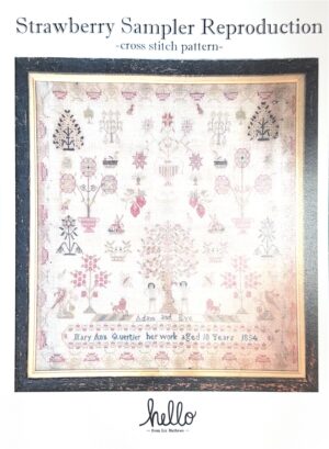 Strawberry Sampler Reproduction by Hello From Liz Mathews