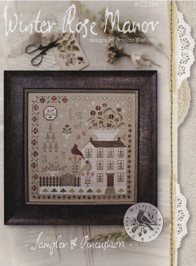 Winter Rose Manor by With Thy Needle & Thread