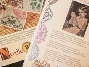 Series of Quaker Medallions by NeedleWork Press
