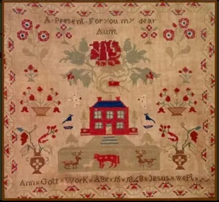 Ann Gott 1848 by NeedleWork Press