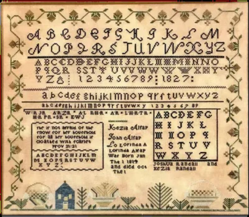 Alsap Family by NeedleWork Press