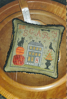 Be Scary Pyn Pillow by Chessie & Me