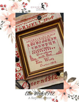 Ella Wirth 1912 by Quaint Rose Needle Arts