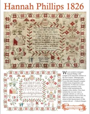 Hannah Phillips 1826 by NeedleWork Press