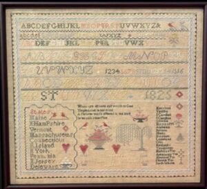 Harriet S. Jewett 1825 by NeedleWork Press