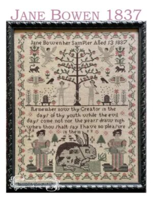 Jane Bowen 1837 by NeedleWork Press