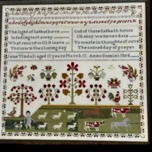 Jane Tindall 1864 by NeedleWork Press