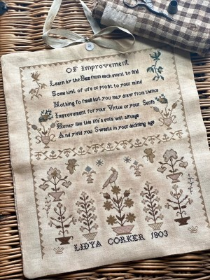 Lidya Corker Sampler Sewing Roll by Stacy Nash Designs