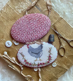 Little French Hen Needle Book by Stacy Nash Designs