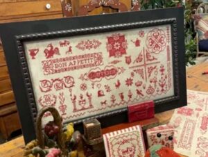 Lone Eagle Sampler by NeedleWork Press