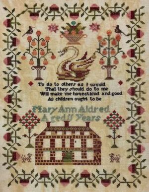 Mary Ann Aldred  Sampler by NeedleWork Press