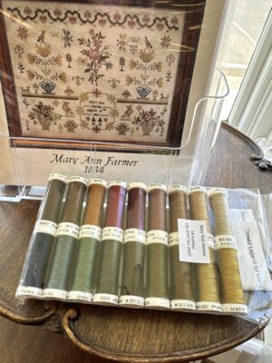 Soie Surfine Silk (kit) Mary Ann Farmer by Scarlett House