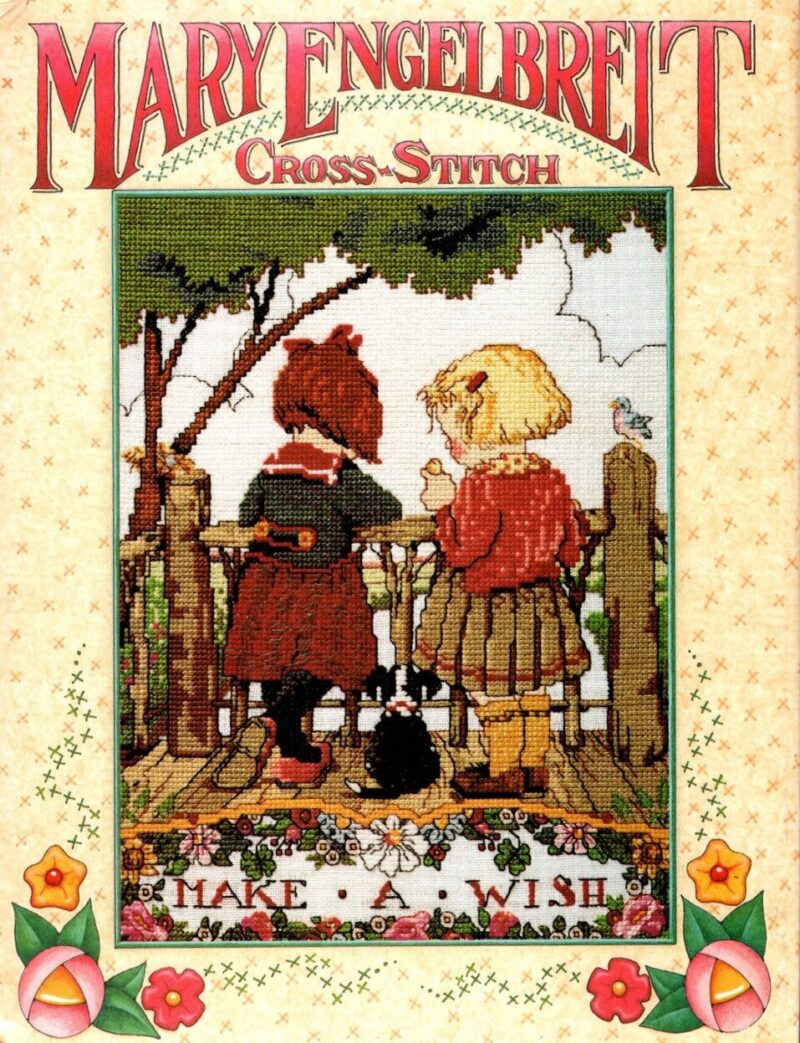 Make A Wish by Merry Engelbreit Cross-Stitch