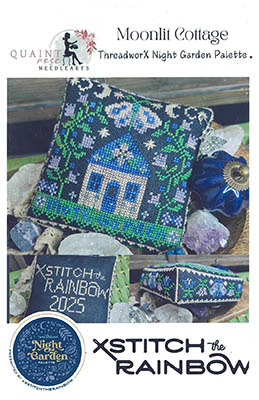 Moonlit Cottage by Quaint Rose Needle Arts