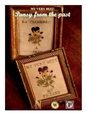 My Very Best Pansy From the Past by NeedleWork Press