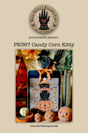 Candy Corn Kitty by Teresa Kogut's Creative Whims