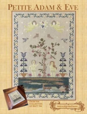 Petite Adam & Eve by NeedleWork Press