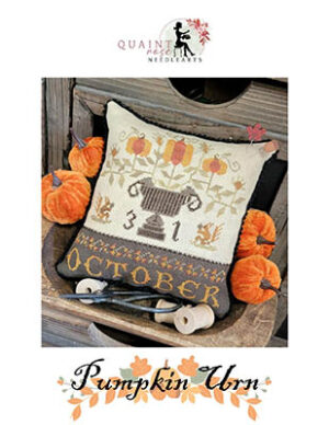 Pumpkin Urn by Quaint Rose Needle Arts