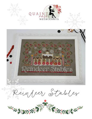 Reindeer Stables by Quaint Rose Needle Arts