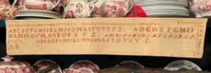 Six Red Alphabets by NeedleWork Press