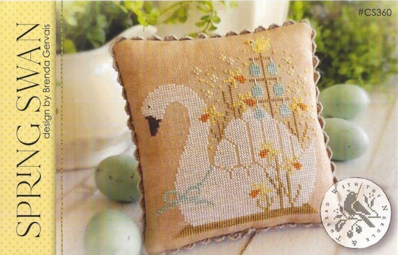 Spring Swan by With thy Needle & Thread
