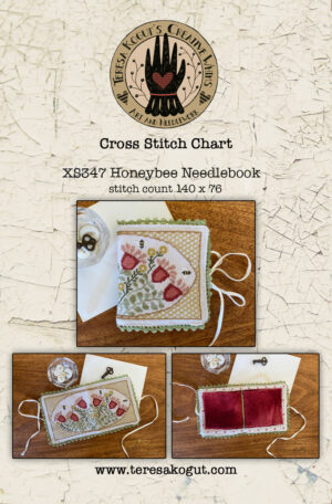 Honeybee Needlebook by Teresa Kogut's Creative Whims