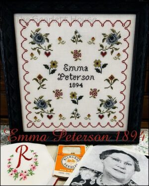 Emma Peterson 1894 by The Scarlett House