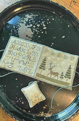 Winter Stag Needlebook by Chessie & Me