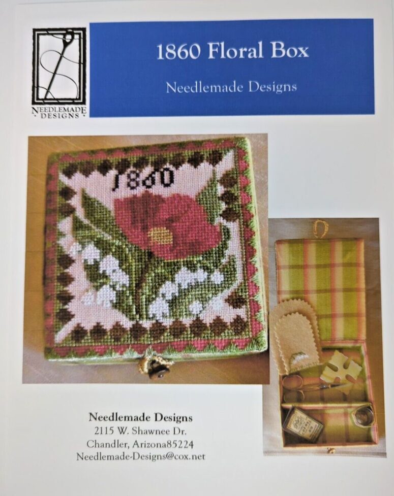 1860 Floral Box by NeedleMade Designs