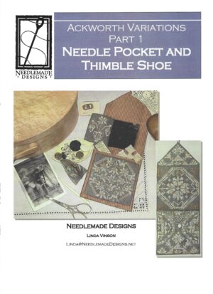 Needle Pocket and Thimble Shoe (part 1) by NeedleMade Designs