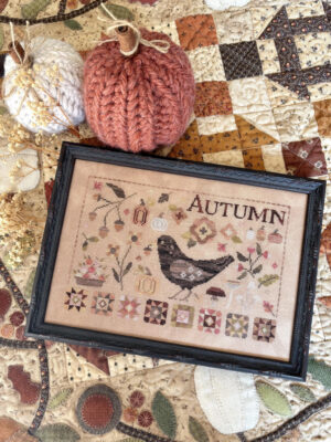 Autumn Blackbird by BlueBerry Ridge Design