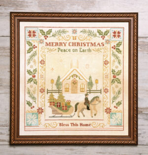 Christmas Blessings by Samplers and Primitives