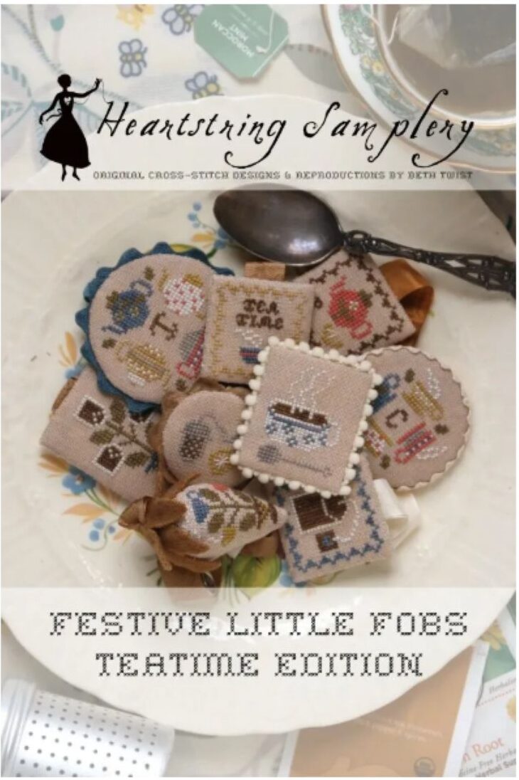 Festive Little Fobs - Teatime Edition by Heartstring Samplery