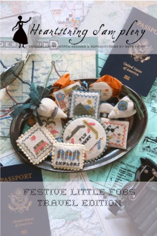 Festive Little Fobs - Travel Edition by Heartstring Samplery