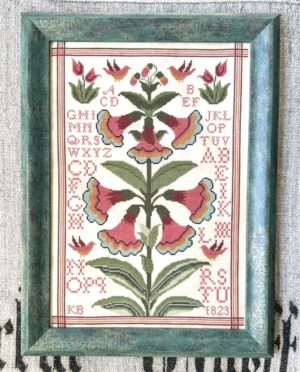 Fraktur Flowers by Kathy Barrick