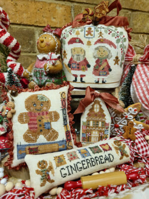 Gingerbread Thieves by Quaint Rose NeedleArts