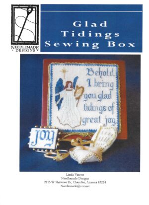 Glad Tidings Sewing Box by NeedleMade Designs