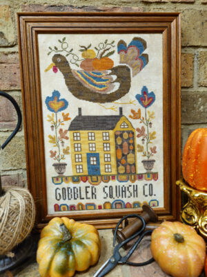 Gobbler Squash Co. by Quaint Rose NeedleArts