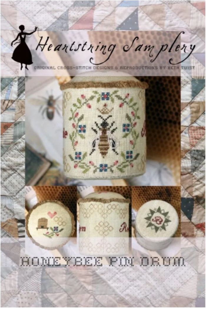 HoneyBee Pin Drum by Heartstring Samplery