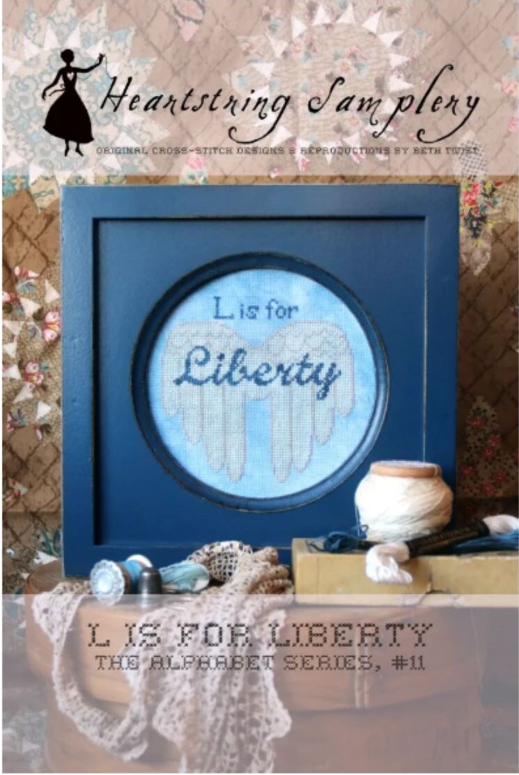 L is for Liberty by Hearstring Samplery