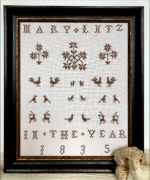 Mary Lutz, 1835 by Kathy Barrick