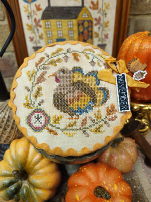Pin Drum Shorties Month #11 by Quaint Rose NeedleArts
