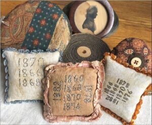 Pinstuck Pincushions by Kathy Barrick