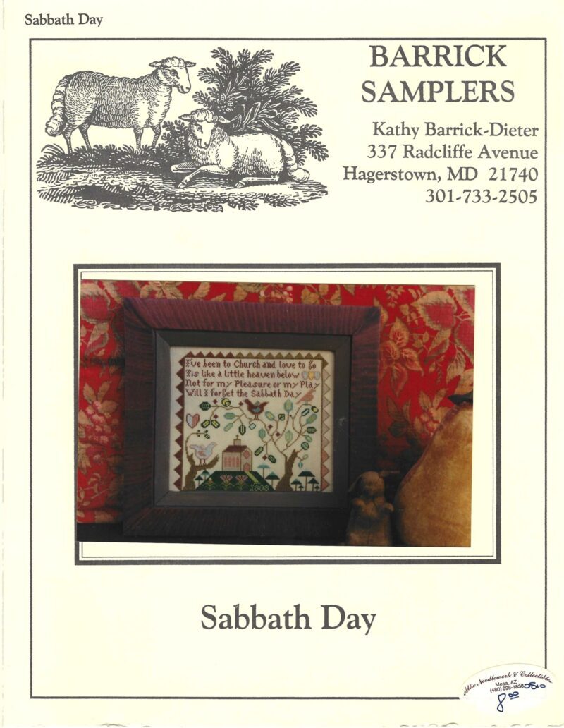 Sabbath Day by Kathy Barrick