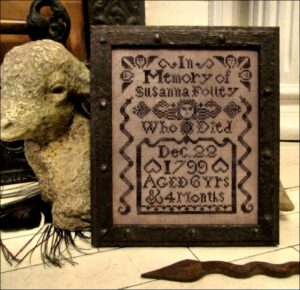 Susanna Folley Tombstone Angel by Kathy Barrick