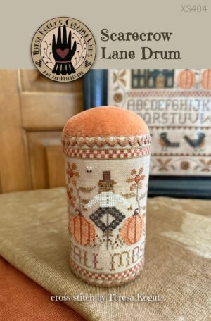 Scarecrow Lane Drum by Teresa Kogut's Creative Whims