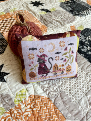 The Postcat's Halloween Delivery by BlueBerry Ridge Design