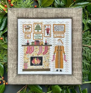 Yuletide Stitching by Kathy Barrick