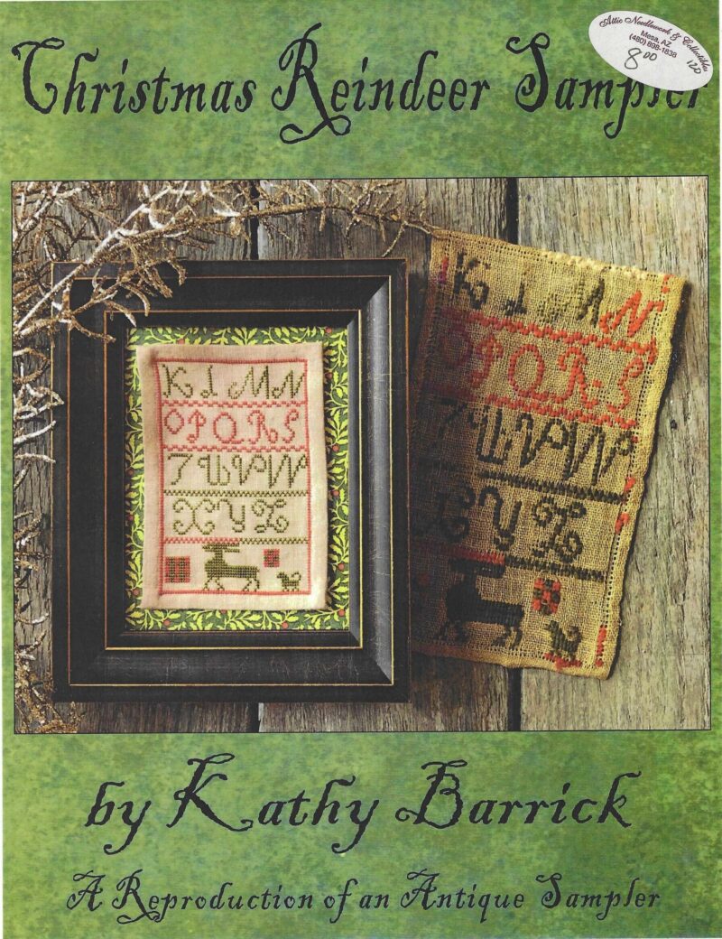 Christmas Reindeer Sampler by Kathy Barrick